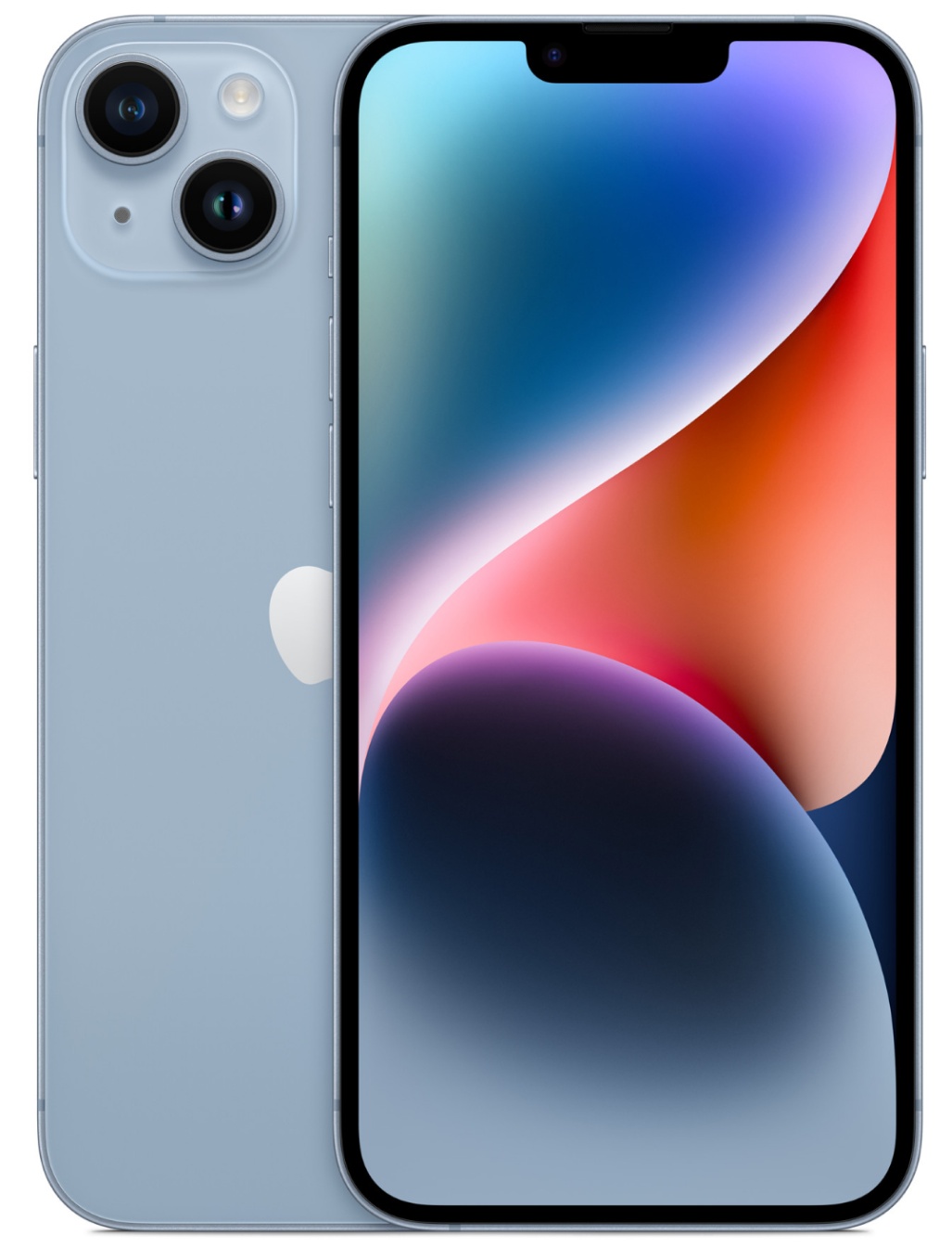 iPhone 14 128Gb Blue (1 sim + eSIM / 79%) - Б/У . .