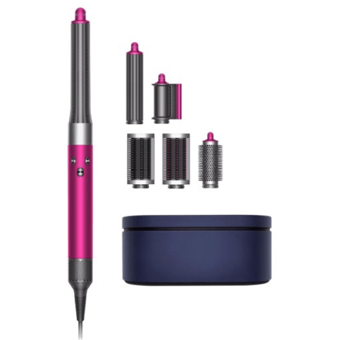 Стайлер Dyson Airwrap Complete Long HS05 (Fuchsia/Nickel) - Подарочный кейс для хранения
