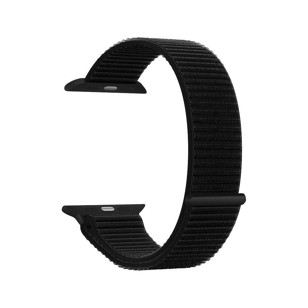 Ремешок Deppa Band Nylon для Apple Watch 38/40/41мм, черный Ремешок Deppa Band Nylon для Apple Watch 38/40/41мм, черный