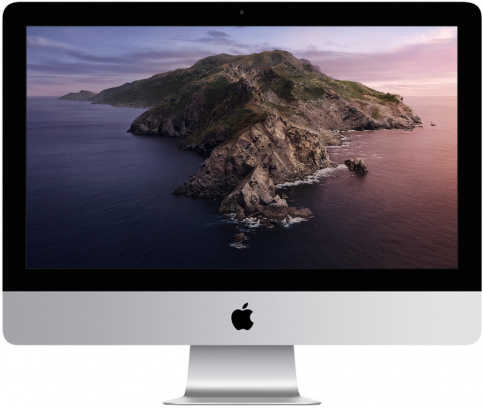 iMac 21,5" (Mid 2020) MHK03RU/A (Core i5 2.3GHz/8Gb/SSD 256GB/Iris Plus 640) (Не включается / Разбита матрица) - Б/У