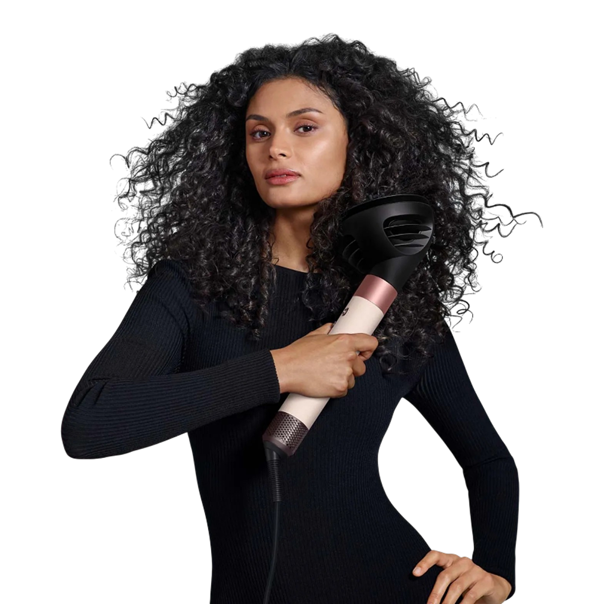 Стайлер Dyson Airwrap Complete Long HS05 Diffuse (Strawberry Bronze/Blush Pink) - Подарочный кейс для хранения