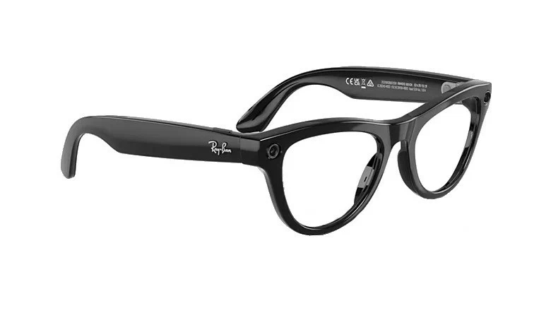 Умные очки RayBan Meta Skyler RW4010 Shiny Black Amethyst (150 - 52 Size)