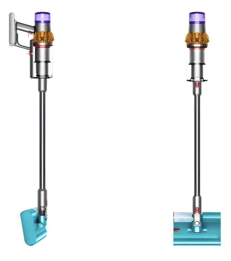 Беспроводной пылесос Dyson V15S Detect Submarine Vacuum Cleaner (Yellow/Nickel) (SV47)