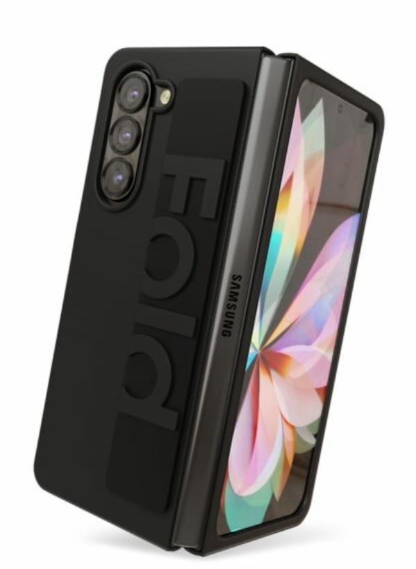 Чехол «vlp» Fold Case для Samsung Galaxy Z fold 5, черный