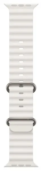 Apple Watch Ultra, 49 мм, корпус из титана, ремешок Ocean белого цвета (FNH83) - CPO