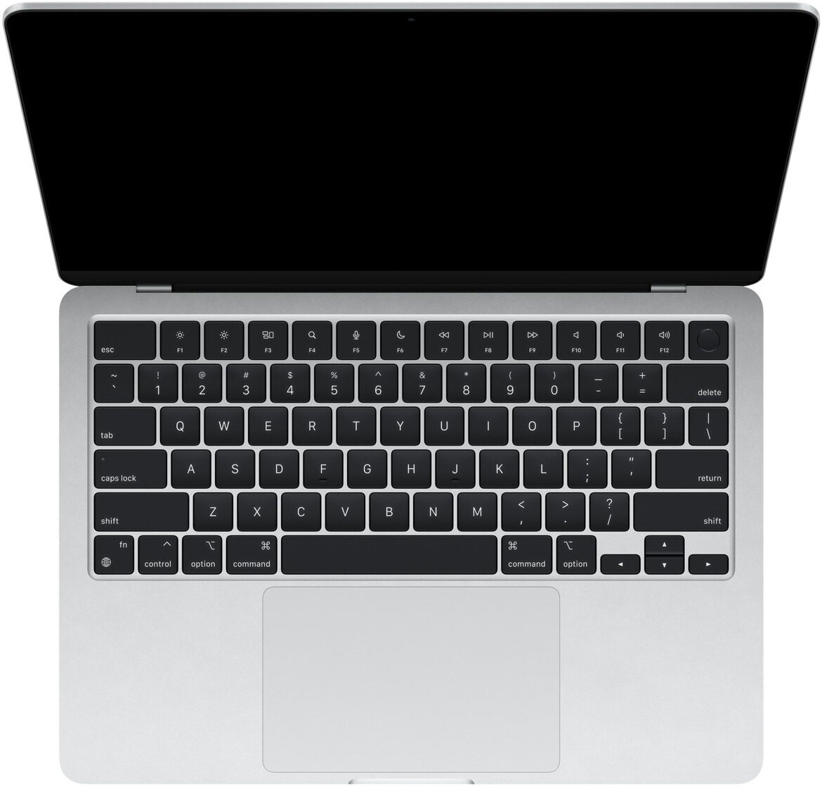 Ноутбук Apple MacBook Air 13" Silver (Early 2024) MC8H4 (8C CPU/8C GPU/M3/16Гб/256Гб SSD)