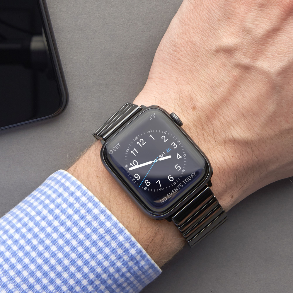 Ремешок Deppa Band Ceramic для Apple Watch 38/40/41мм, черный Ремешок Deppa Band Ceramic для Apple Watch 38/40/41мм, черный