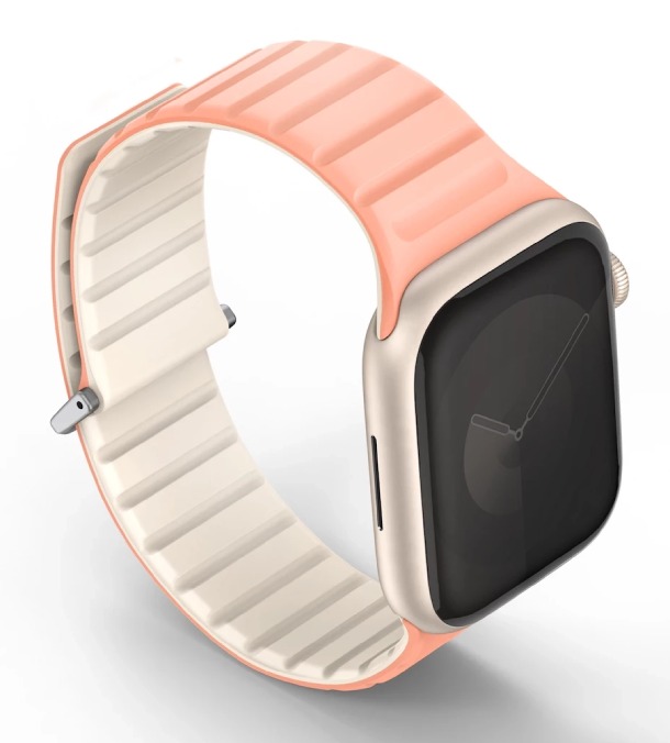 Ремешок Uniq Revix EVO reversible Magnetic Caspian Crepe Pink/Ivory для Apple Watch 38/40/41мм