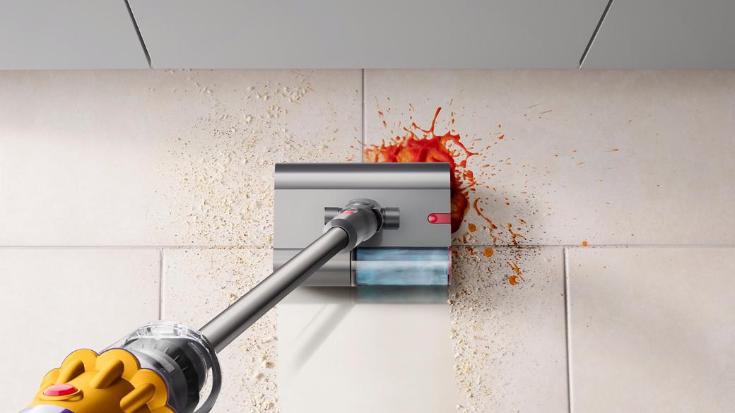 Беспроводной пылесос Dyson V12S Detect Slim Submarine Yellow/Nickel (SV46)