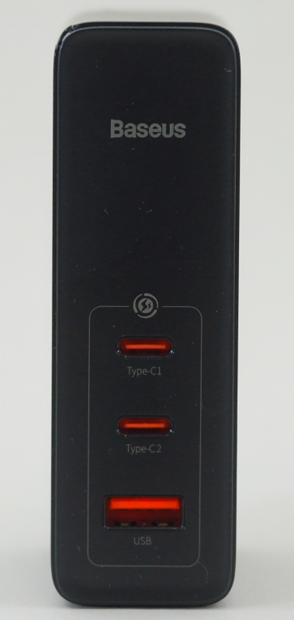 Сетевое зарядное устройство Baseus GaN 5 Pro Fast Charger 3 USB-C<USB-C<USB-A + кабель Type-C to Type-C 140W