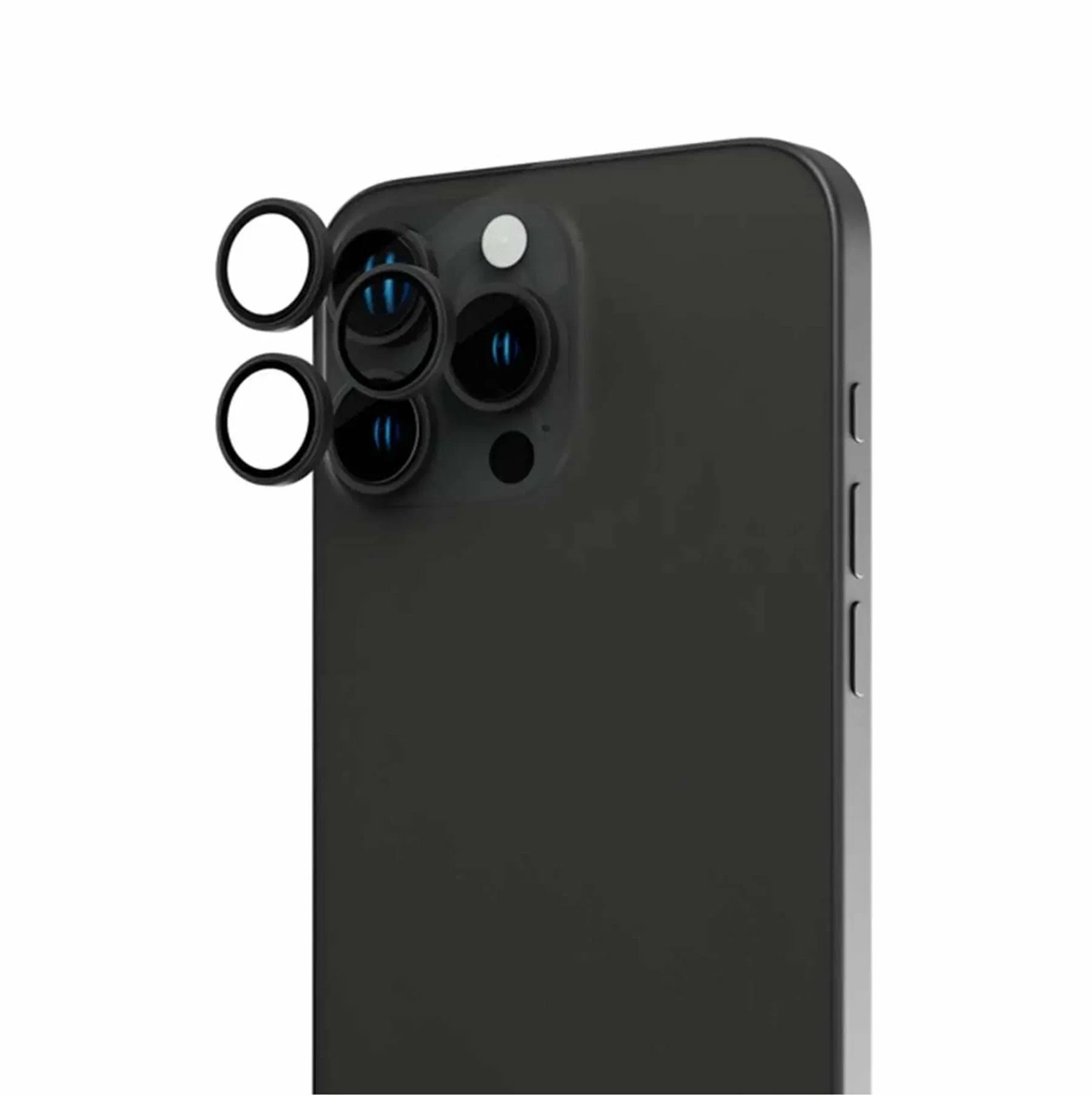 Защитные линзы Keephone Kevlar Lens на камеру iPhone 16 Pro Max, TwilBlack Защитные линзы Keephone Kevlar Lens на камеру iPhone 16 Pro Max, TwilBlack