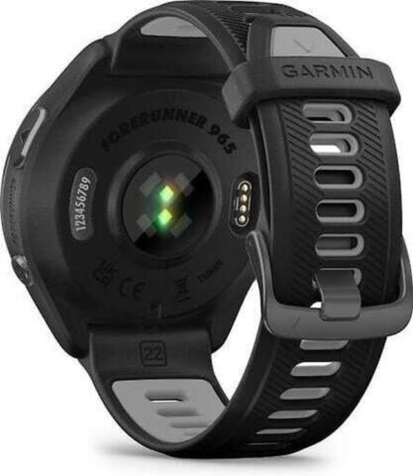 Умные часы Garmin Forerunner 965 Black, Titanium Bezel, Black Band Умные часы Garmin Forerunner 965 Black, Titanium Bezel, Black Band
