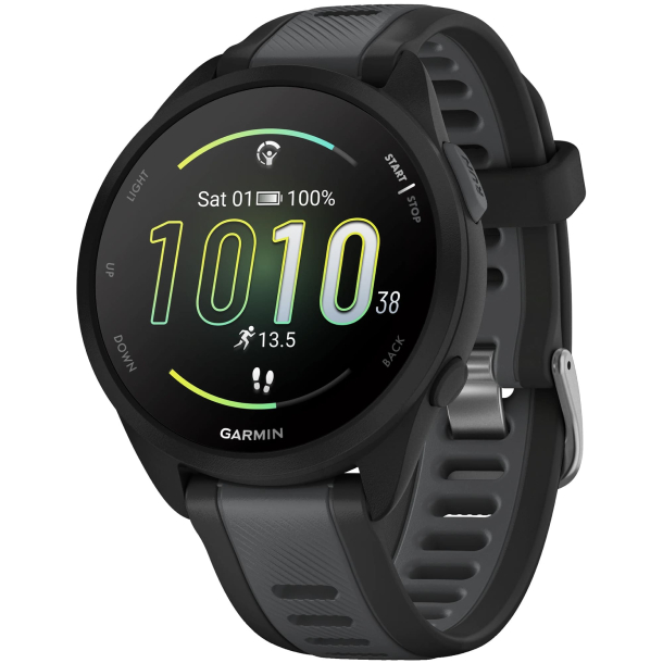 Умные часы Garmin ForeRunner 165 Music Black Slate Gray Умные часы Garmin ForeRunner 165 Music Black Slate Gray