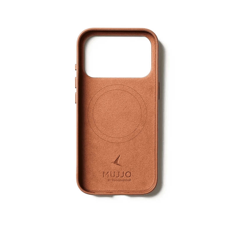 Чехол Mujjo Wallet Leather для iPhone 17 Pro Max, Песочный