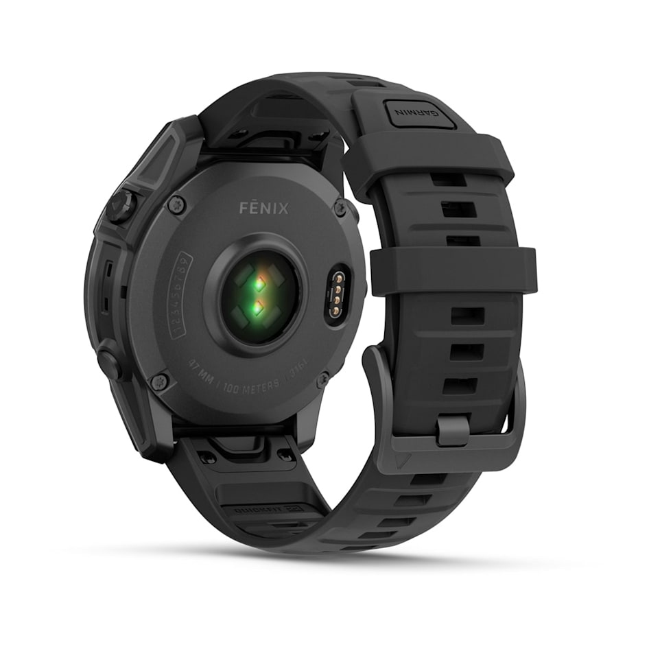 Умные часы Garmin Fenix E 47 Amoled Slate Gray with Black Silicone