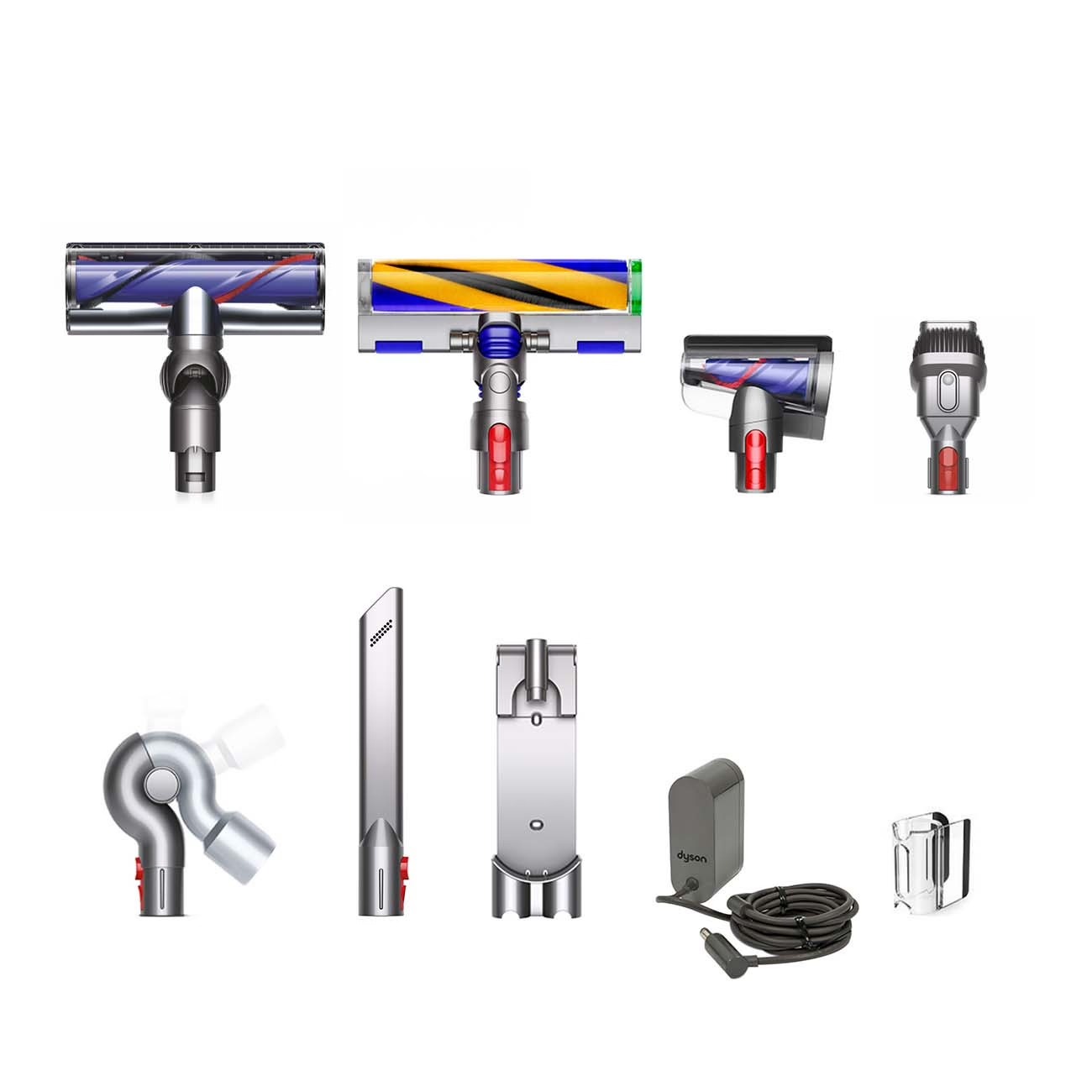 Беспроводной пылесос Dyson V12 Detect Slim Absolute Vacuum Cleaner (Никель/Желтый)