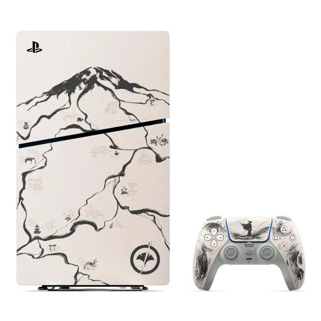 Игровая приставка Sony PlayStation 5 Slim 1Tb Ghost of Yotei Black Limited Edition + Ghost of Yotei