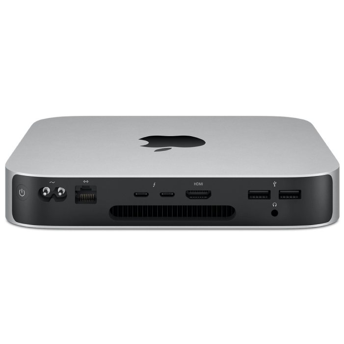 Apple Mac mini (M1, 2020) 8 ГБ,  8/8 Core, SSD 512Gb Silver (MGNT3)