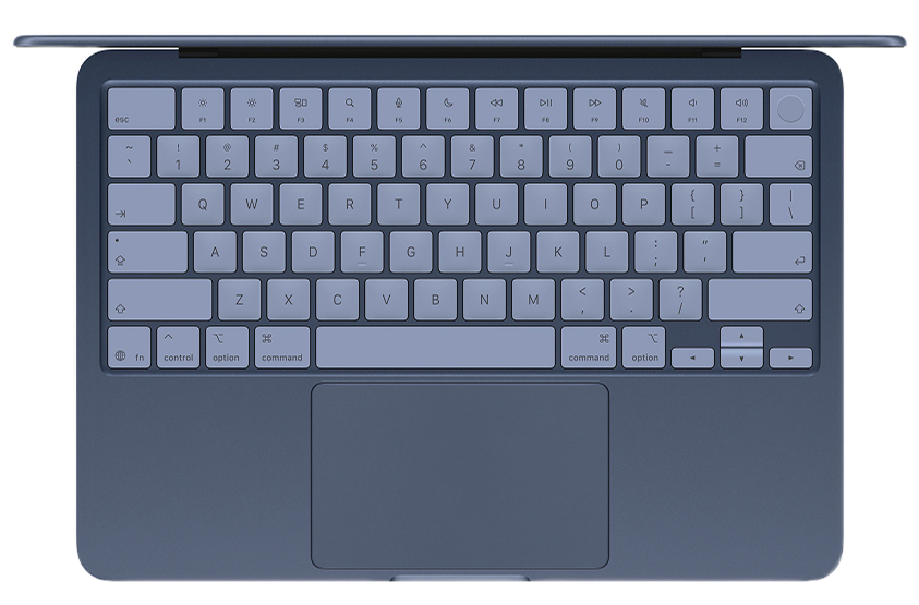 Ноутбук Apple MacBook Neo 13" Indigo (Early 2026) MHFG4 (6C CPU/5C GPU/A18/8Гб/512Гб SSD/Touch ID)