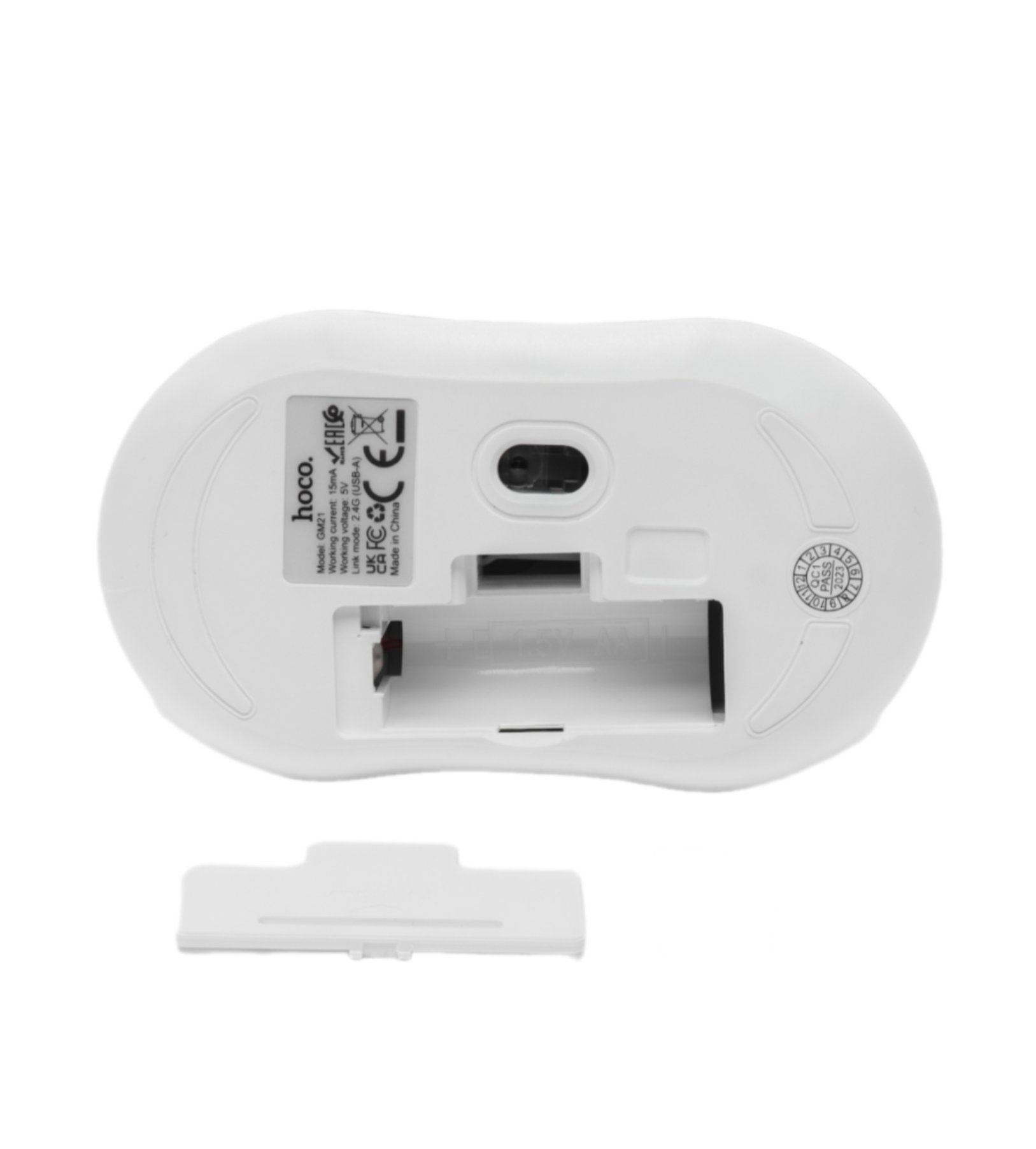 Мышь Hoco GM21 Platinum 2.4G Business Wireless Mouse, white-grey Мышь Hoco GM21 Platinum 2.4G Business Wireless Mouse, white-grey