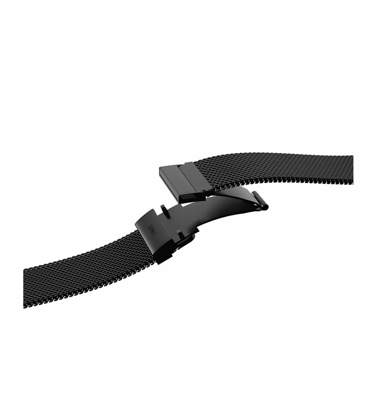 Ремешок Uniq Dante PRO Strap Mesh Steel Graphite Black для Apple Watch 49/46/45/44 mm