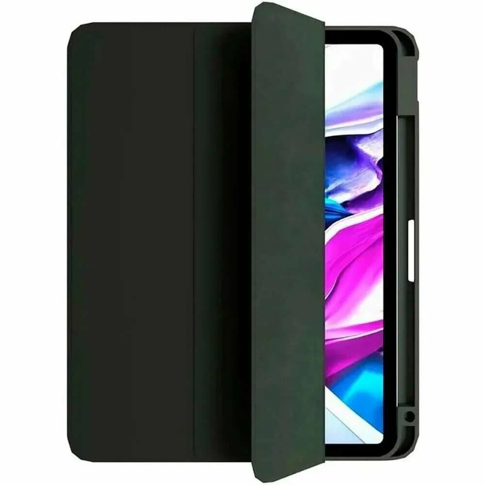 Чехол защитный "vlp" Split Folio для iPad Pro 11" M4, тёмно-зелёный