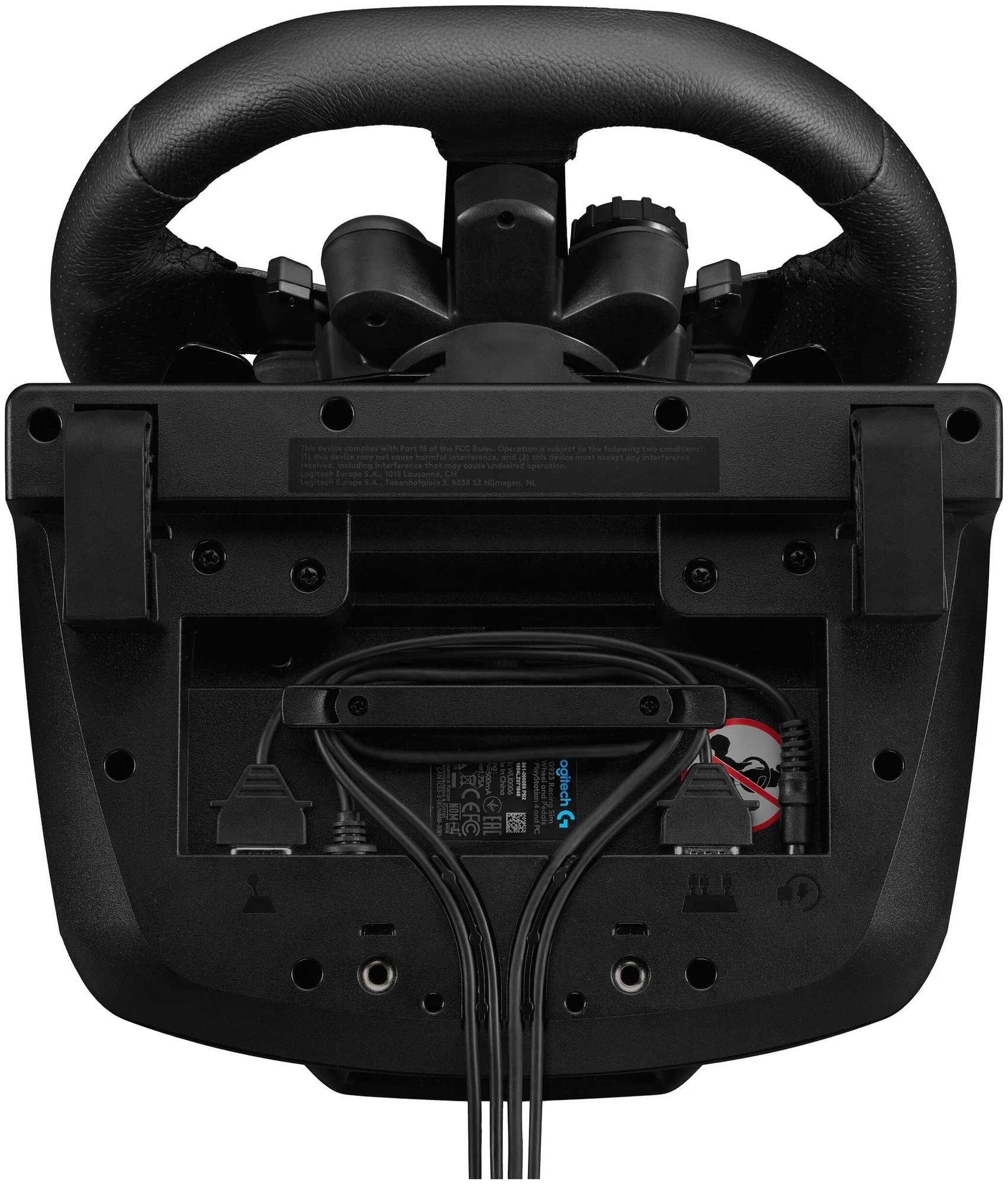 Руль и педали Logitech G923 Trueforce Racing System для PS4 / PS5