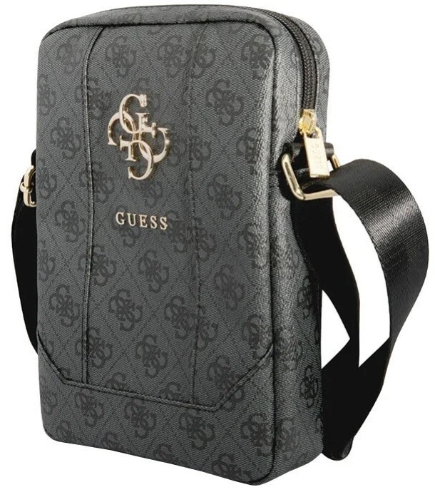 Сумка для планшетов 10" Guess 4G Bag with Big metal logo, серая