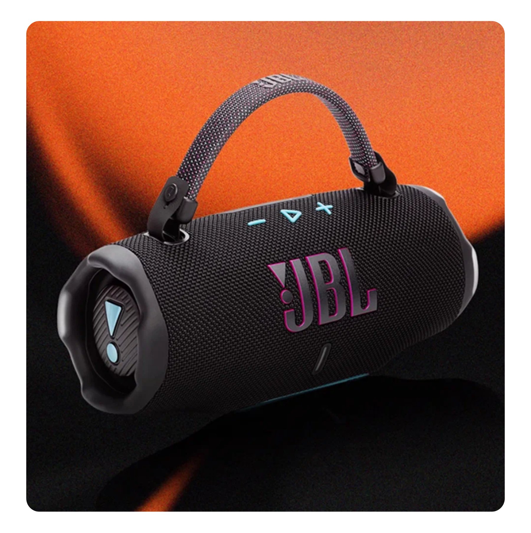 Портативная акустическая система JBL Charge 6 Black/Orange