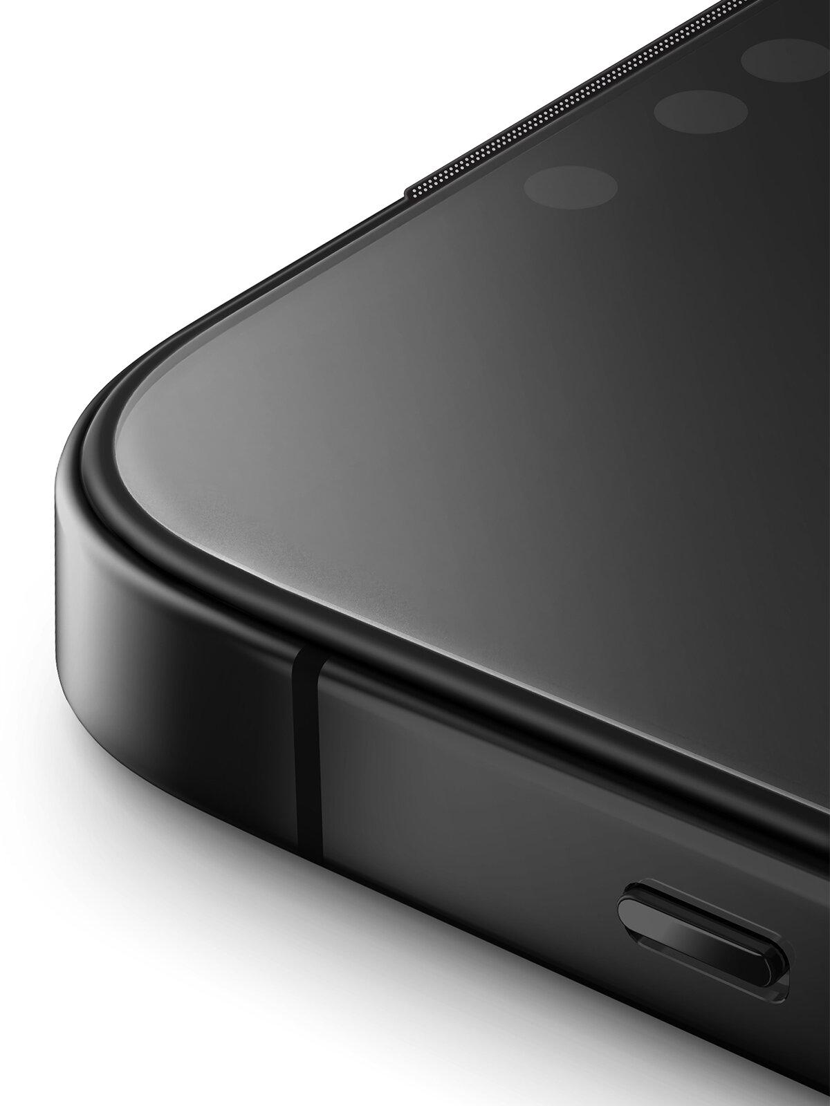 Защитное стекло Uniq для iPhone Air OPTIX Vision AR Anti-Dust filter Black (+installer)