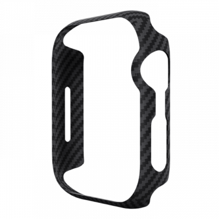 Кевларовый чехол Pitaka для Apple Watch 45 мм, черный Кевларовый чехол Pitaka для Apple Watch 45 мм, черный