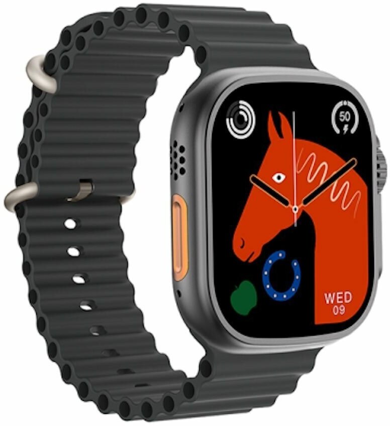 Умные часы WiWU Smart Watch Ultra SW01 Black Умные часы WiWU Smart Watch Ultra SW01 Black