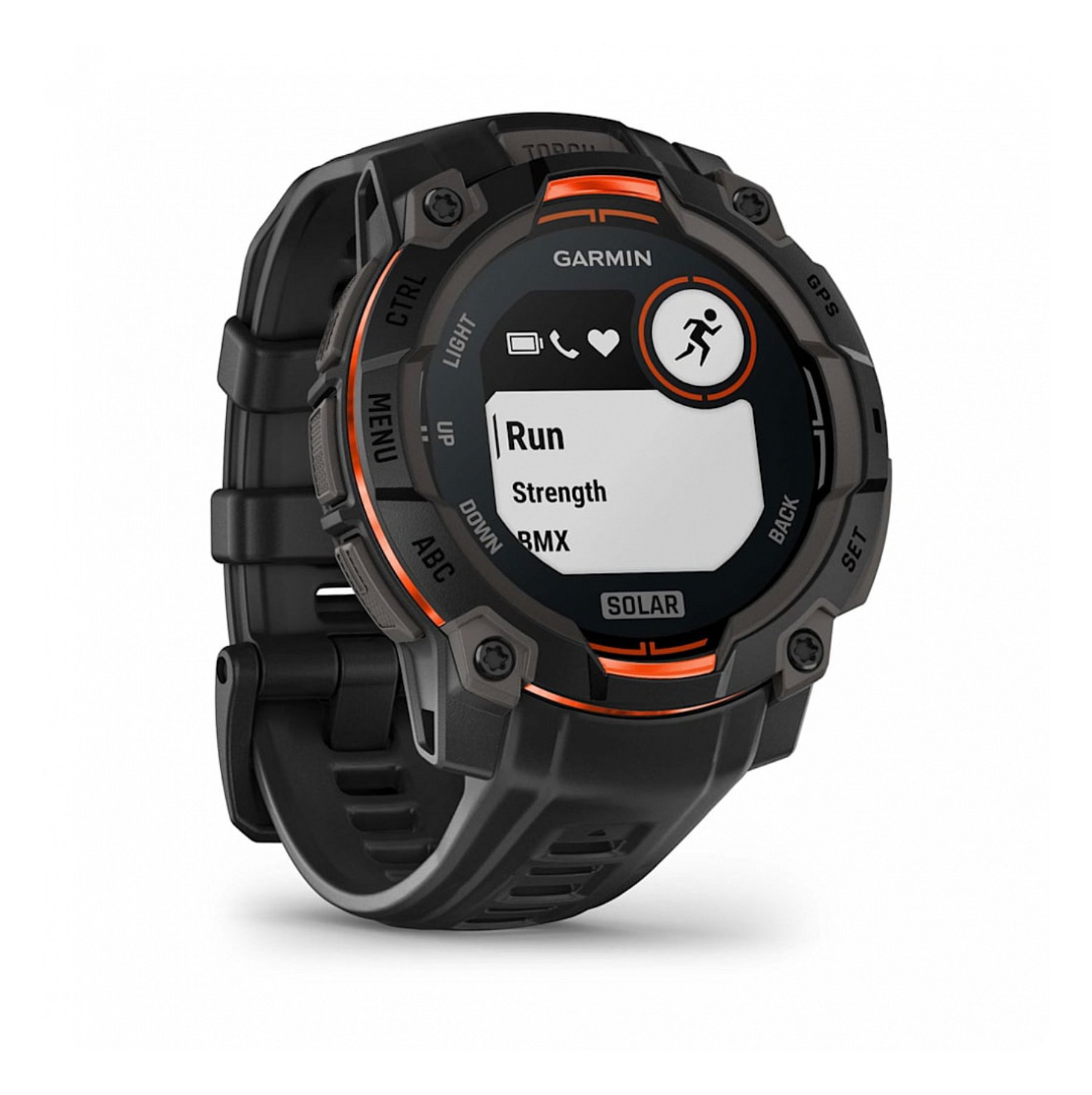 Умные часы Garmin Instinct 3 Solar Black with Black Silicone 45mm