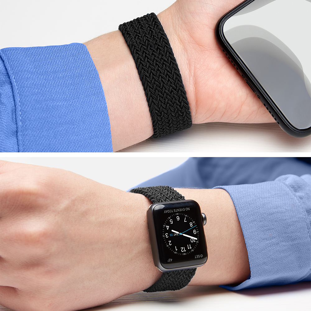 Ремешок Deppa Band Mono для Apple Watch 38/40/41мм, черный Ремешок Deppa Band Mono для Apple Watch 38/40/41мм, черный