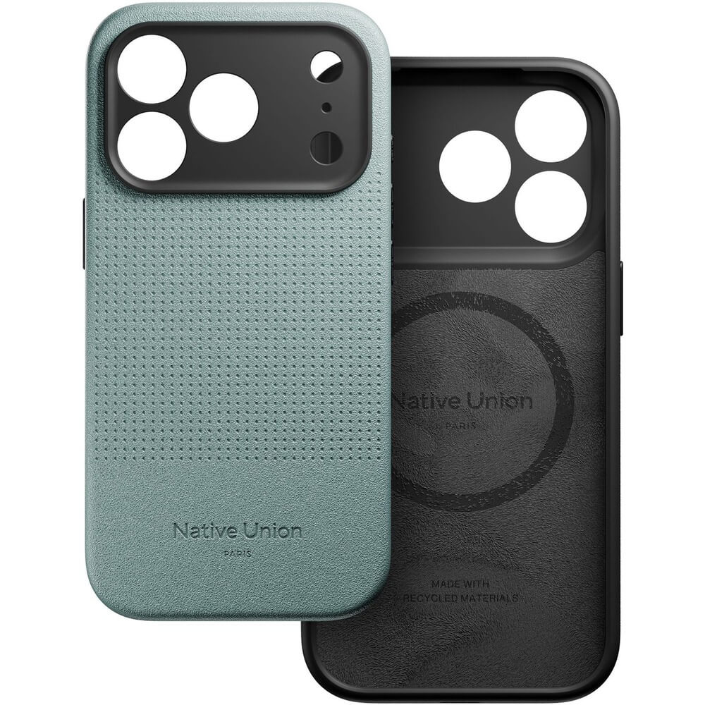 Чехол Native Union Active Case для iPhone 17 Pro, зеленый