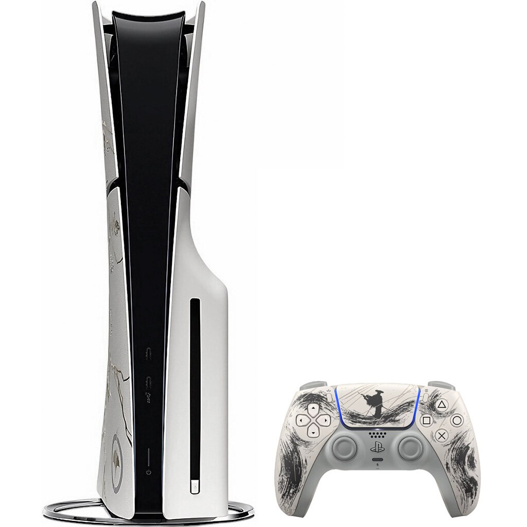 Игровая приставка Sony PlayStation 5 Slim 1Tb Ghost of Yotei Black Limited Edition + Ghost of Yotei