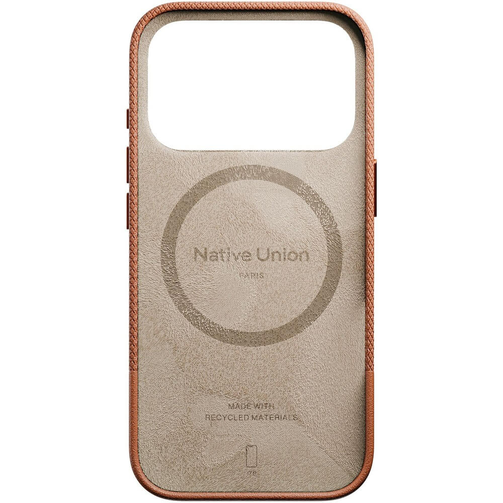 Чехол Native Union (Re)Classic Case MagSafe для iPhone 17 Pro Max, коричневый