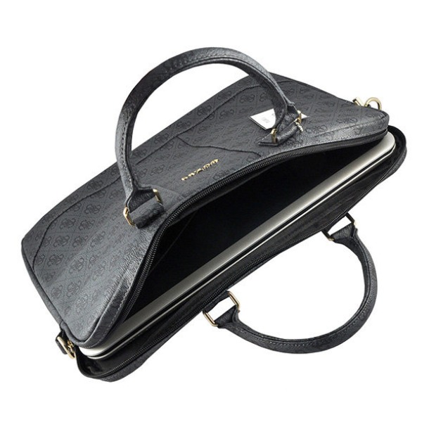 Сумка Guess для ноутбуков 15" 4G Uptown Bag PU, серая