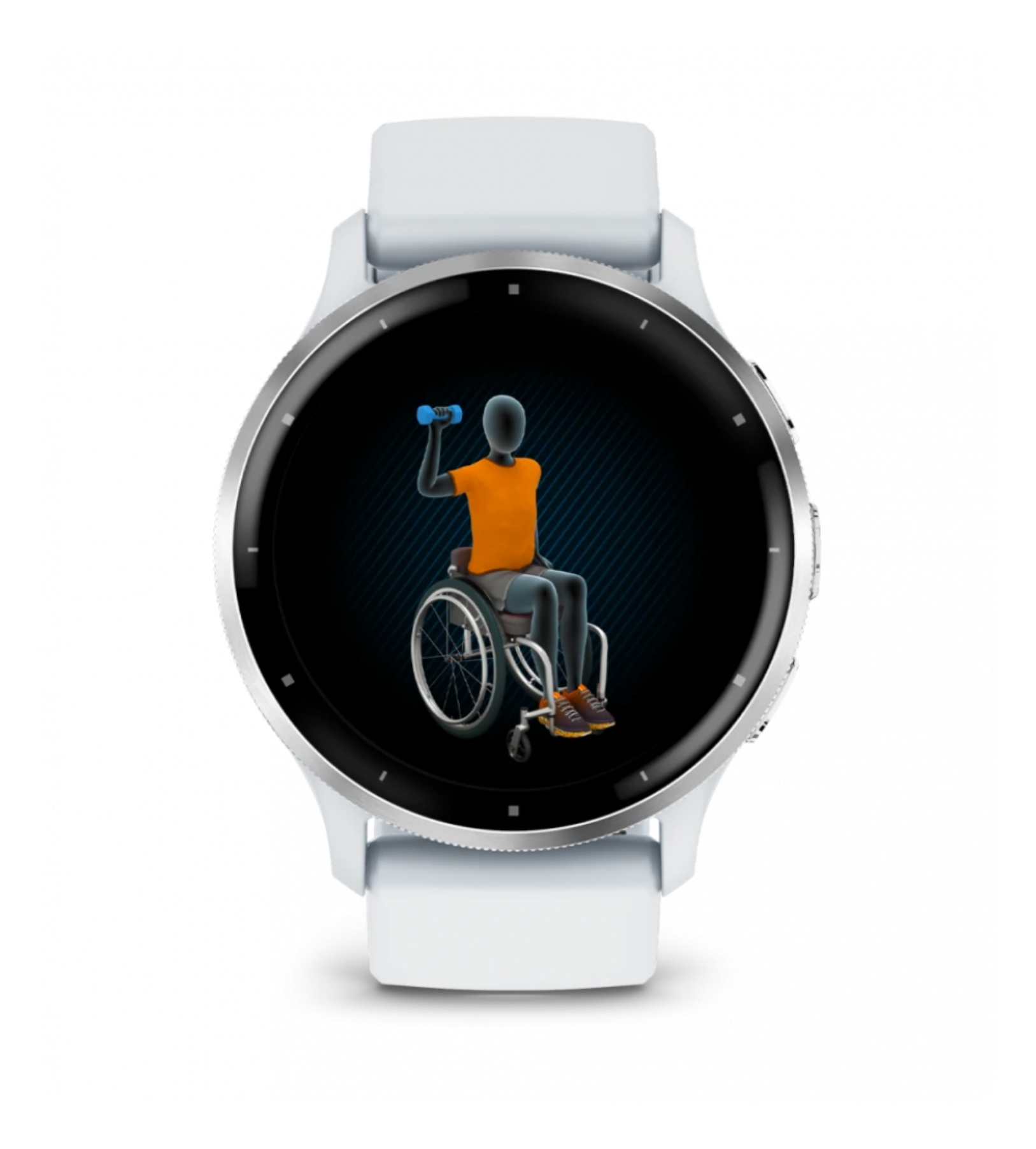 Умные часы Garmin Venu 3 Silver Stainless Steel Bezel with Whitestone Case and Silicone Band Умные часы Garmin Venu 3 Silver Stainless Steel Bezel with Whitestone Case and Silicone Band