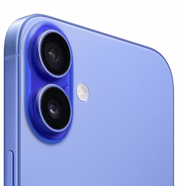 Смартфон Apple iPhone 16 128Gb Ultramarine (1 sim + eSIM)
