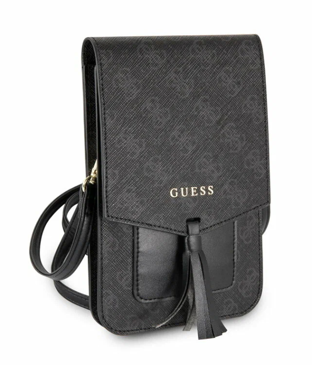 Сумка Guess для смартфонов Wallet Bag 4G Black