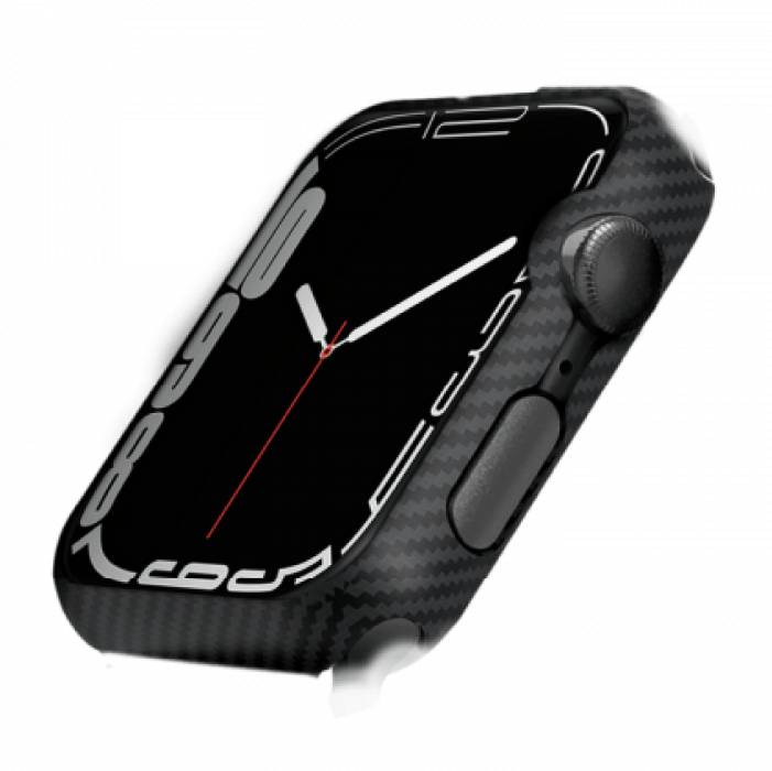 Кевларовый чехол Pitaka для Apple Watch 45 мм, черный Кевларовый чехол Pitaka для Apple Watch 45 мм, черный
