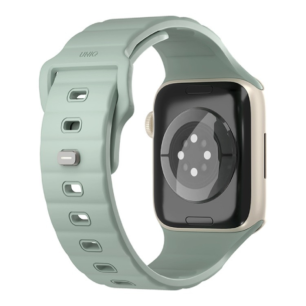 Ремешок Uniq для Apple Watch 41/40/38 mm STRIDE FKM Rubber Iceplant Green