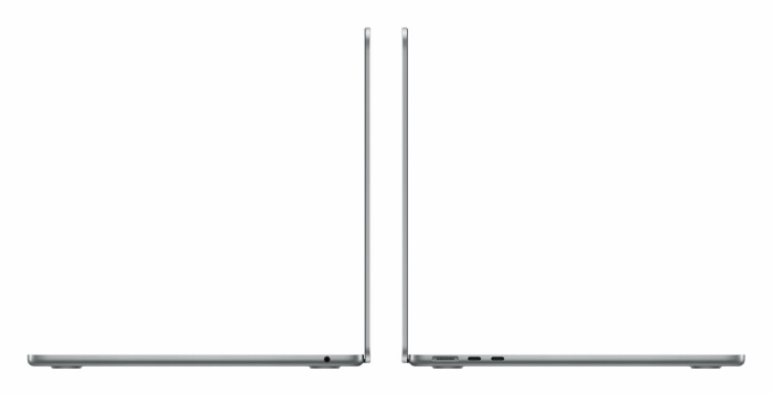 Ноутбук Apple MacBook Air 15" Space Gray (Early 2024) MRYM3 (8C CPU/10C GPU/M3/8Гб/256Гб SSD)