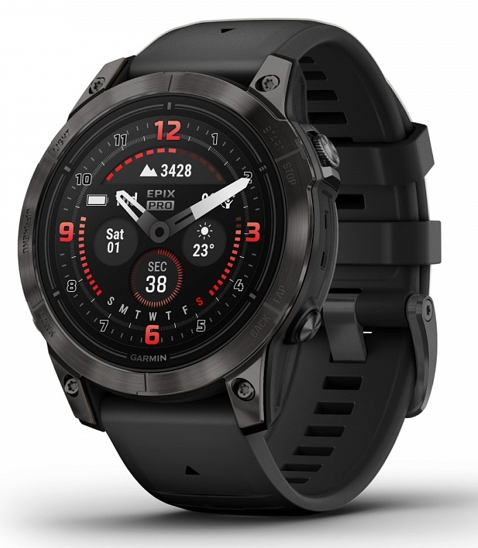 Умные часы Garmin Epix Pro Gen 2 Sapphire Titanium Black 47mm Умные часы Garmin Epix Pro Gen 2 Sapphire Titanium Black 47mm