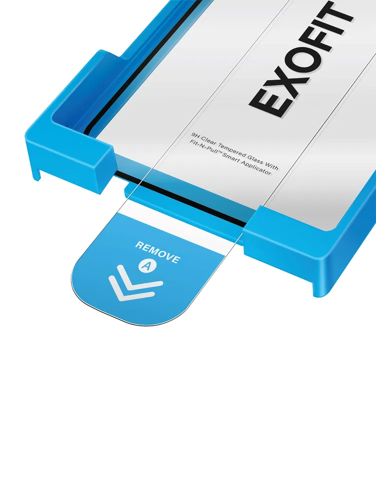 Защитное стекло Uniq для iPhone 17 Pro Max OPTIX EXOFit Vivid Anti-Dust Filter Black (+PRO applicator)