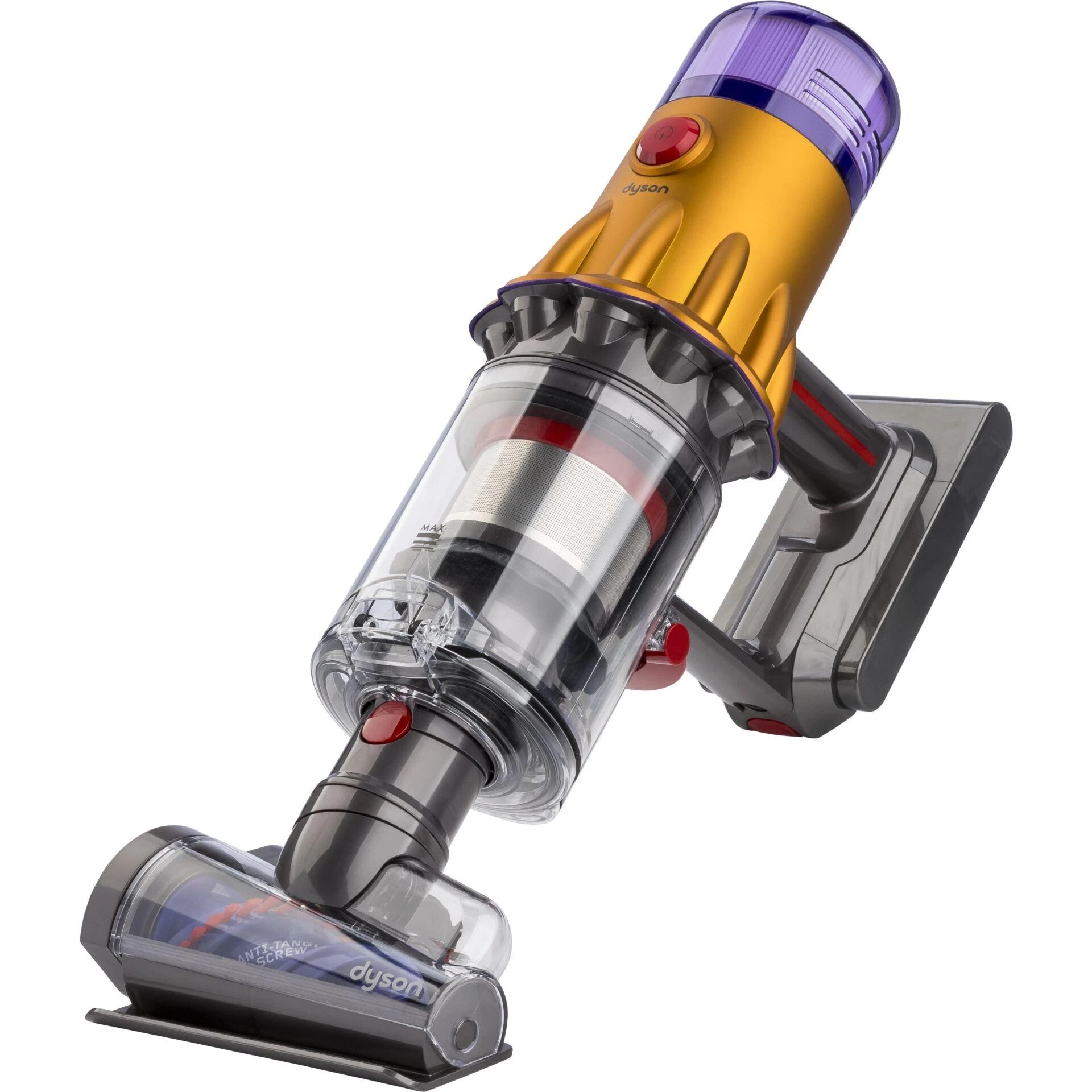 Беспроводной пылесос Dyson V12 Detect Slim Absolute Vacuum Cleaner (Никель/Желтый)