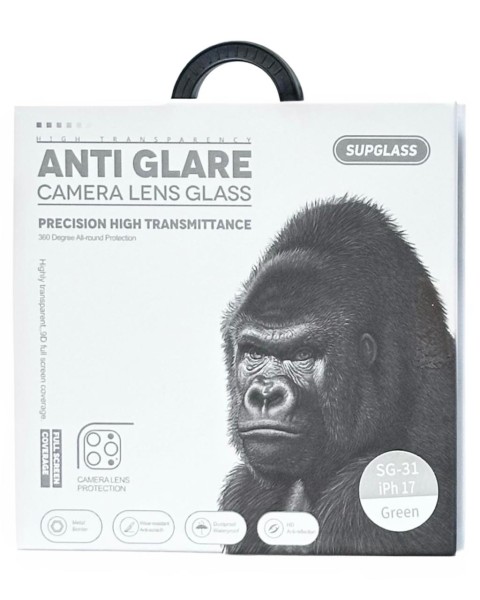 Защитные линзы SupGlass glass Anti Glare SG-31 на камеру iPhone 17 (2Pce), Green