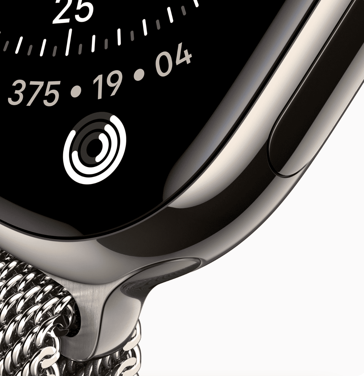 Apple Watch Series 11 GPS 42mm, Natural Titanium Case Natural Milanese Loop (MF8P4)
