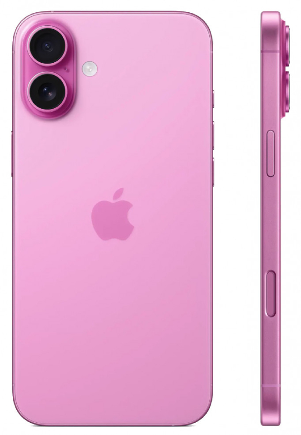 Смартфон Apple iPhone 16 128Gb Pink (1 sim + eSIM) (Небольшое повреждение коробки)
